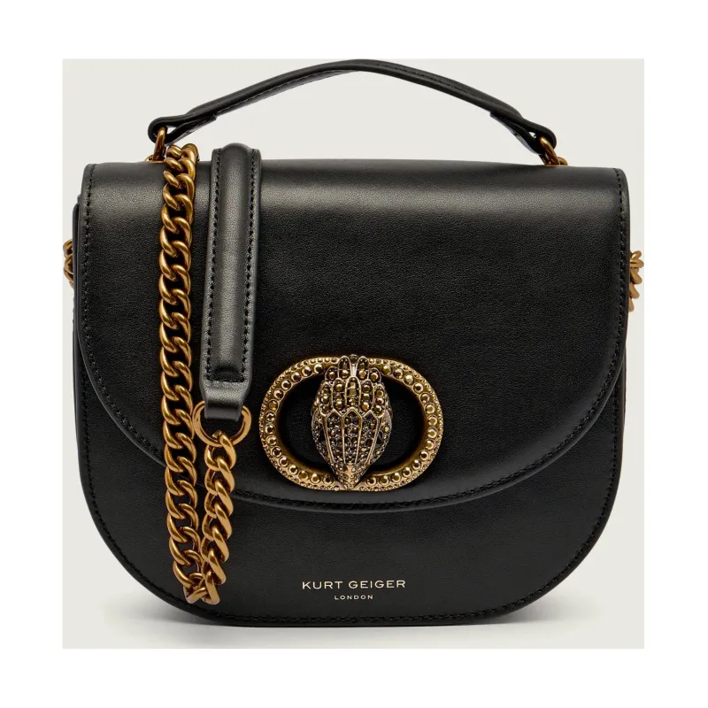 Kurt Geiger Skórzana torebka na ramię 690-CHELSEA SADDLE