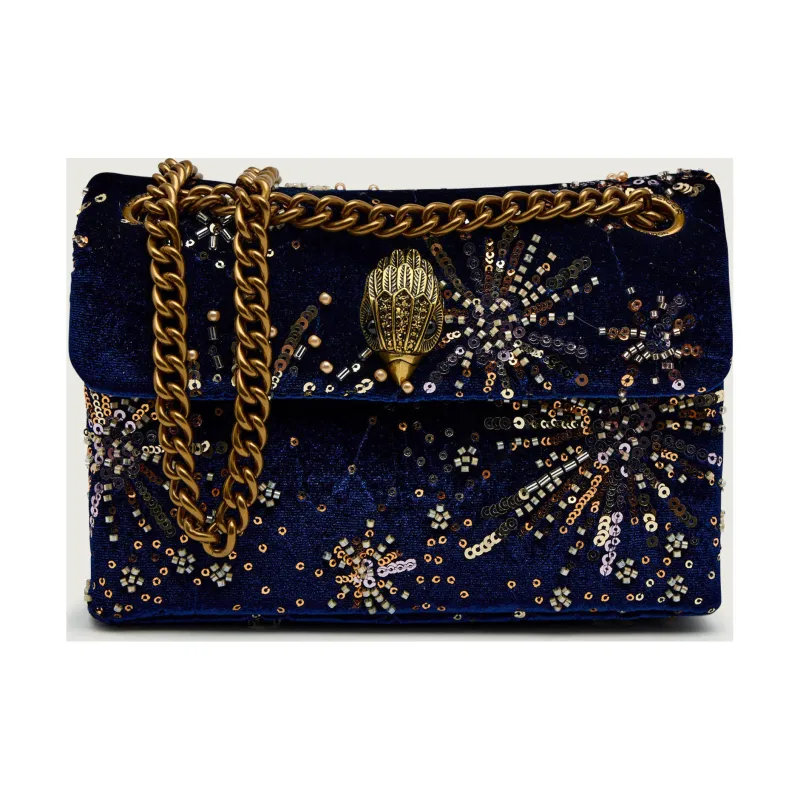 Kurt Geiger Torebka wieczorowa VELVET MINI KENSINGTON