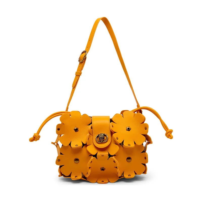 Kurt Geiger Skórzana torebka na ramię CHELSEA FLOWERS