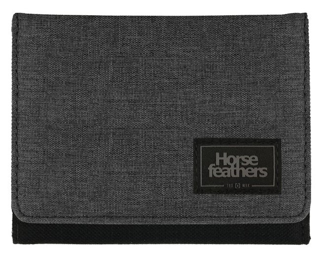 portfel HORSEFEATHERS WARD WALLET HEATHER ANTHRACITE