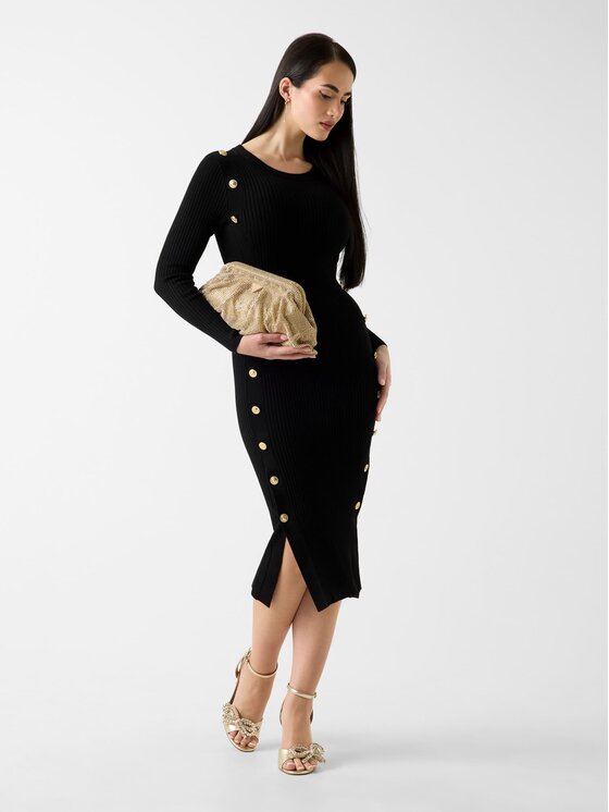 Guess Sukienka codzienna 180572 Czarny Classic Fit