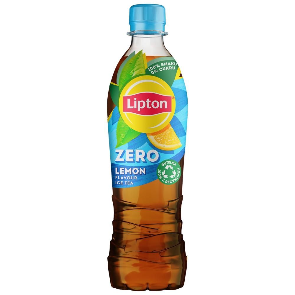 Lipton Ice Tea Lemon Flavour Zero Napój niegazowany 500 ml