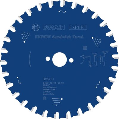 Bosch Tarcza do cięcia 2608644366 165 mm