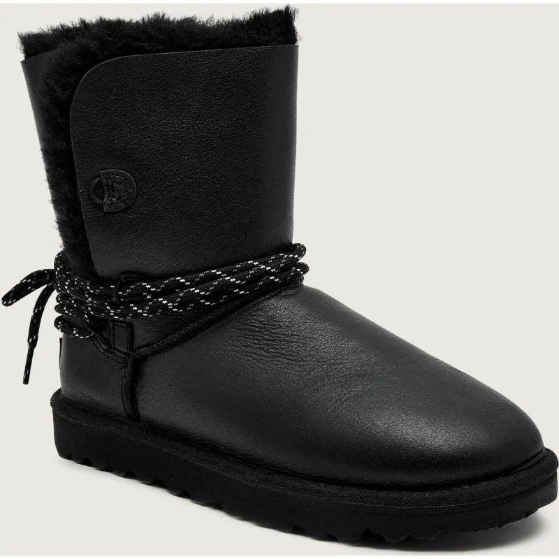 UGG Śniegowce W BAILEY TIE skóra