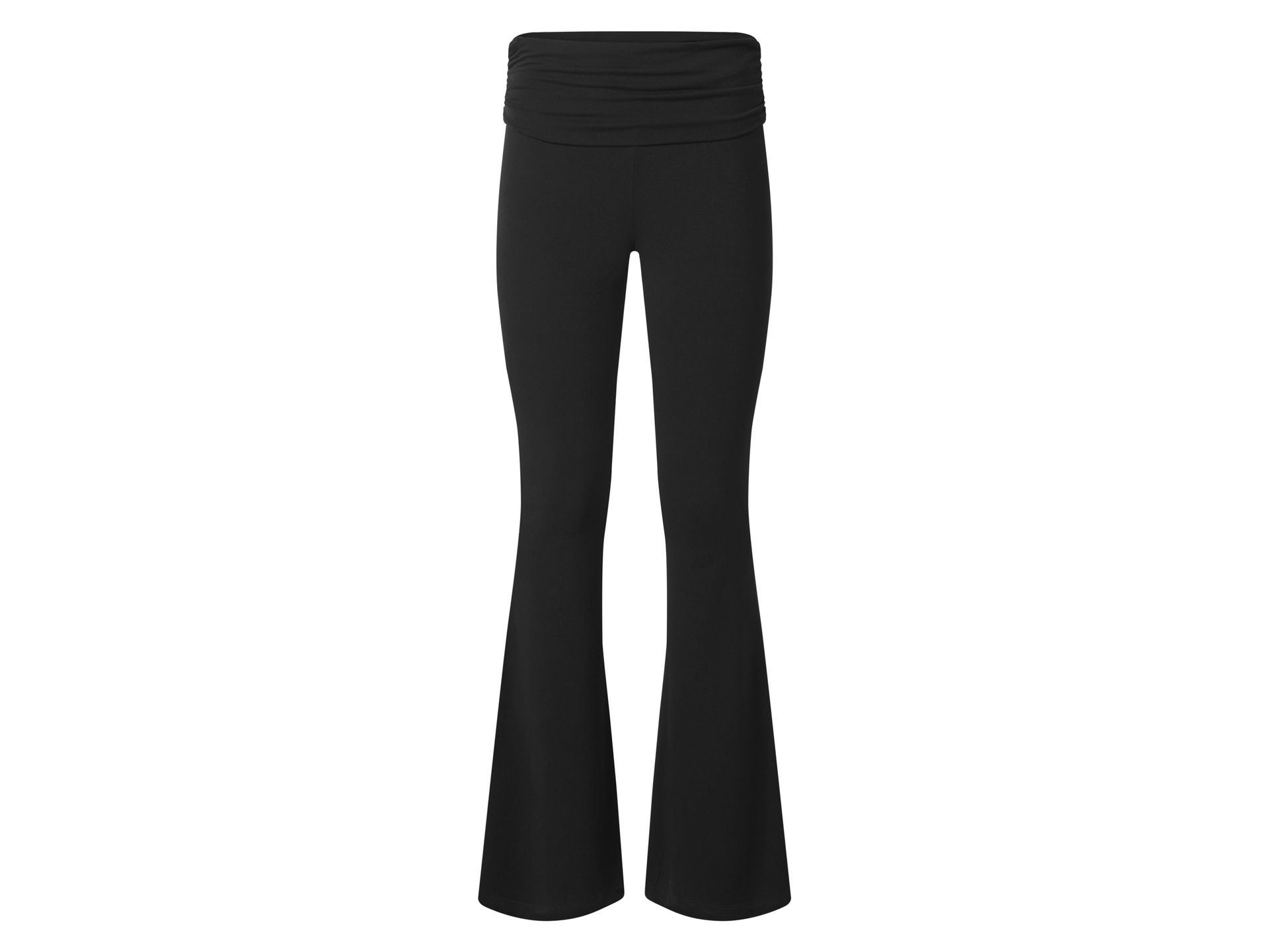 esmara® Legginsy damskie z szeroką nogawką (Czarny, M(40/42))