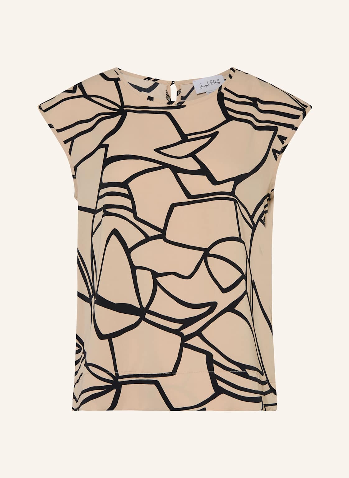 Joseph Ribkoff Bluzka Bez Rękawów beige