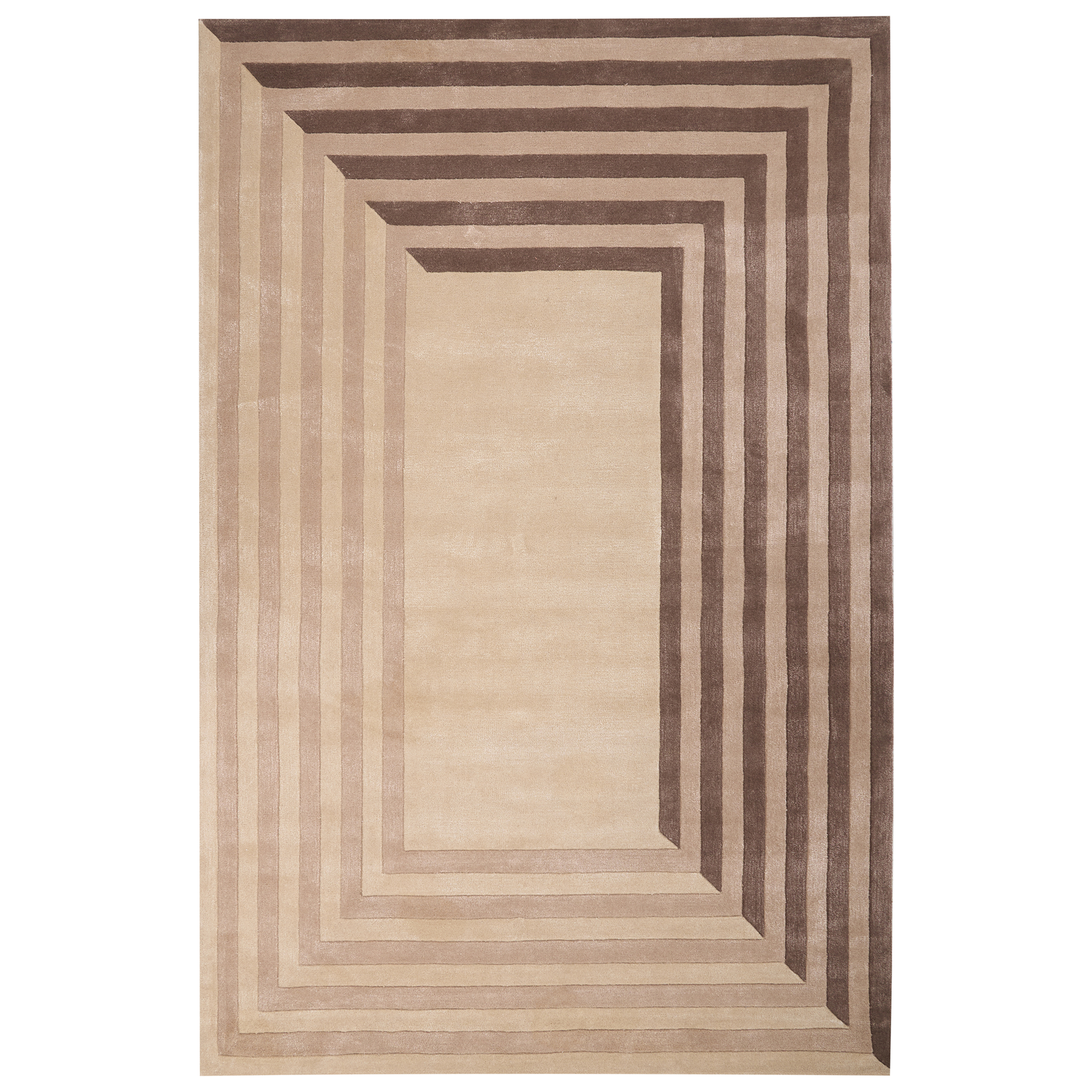 Dywan SARAI Beżowy 200 x 300 cm Wiskoza