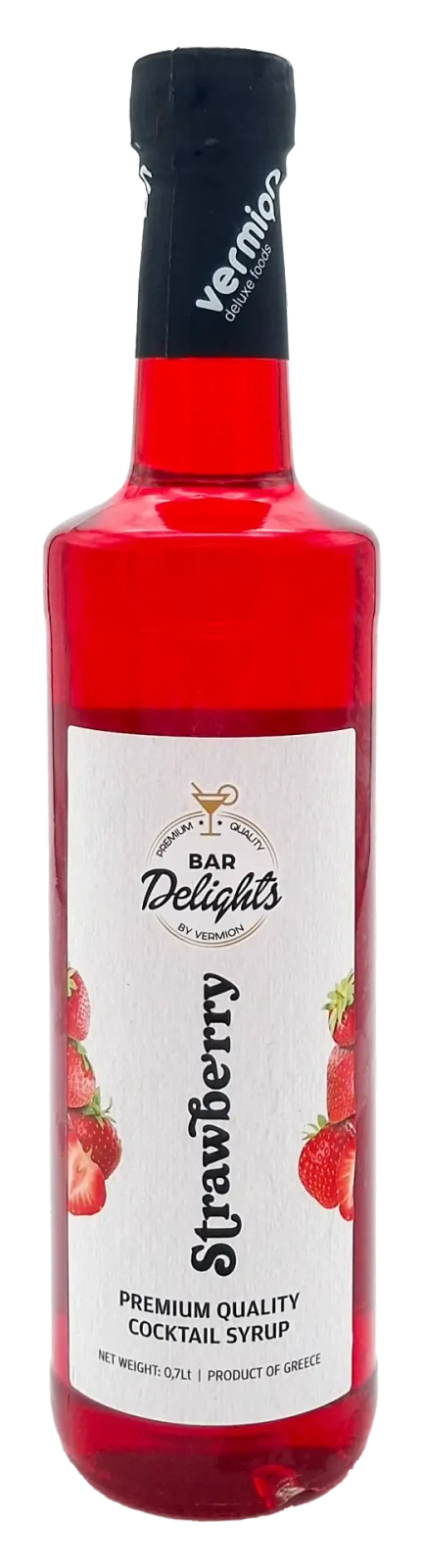 Syrop Truskawkowy 0,7l - Vermion Deluxe Food Strawberry