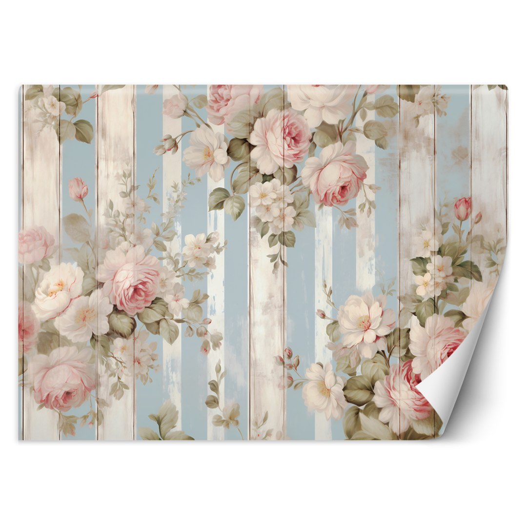 Fototapeta, Kwiaty Shabby Chic - 400x280