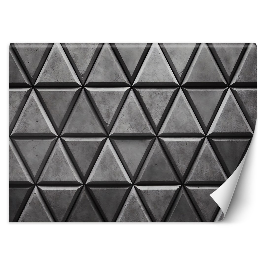 Fototapeta, Geometryczne trójkąty 3D - 300x210