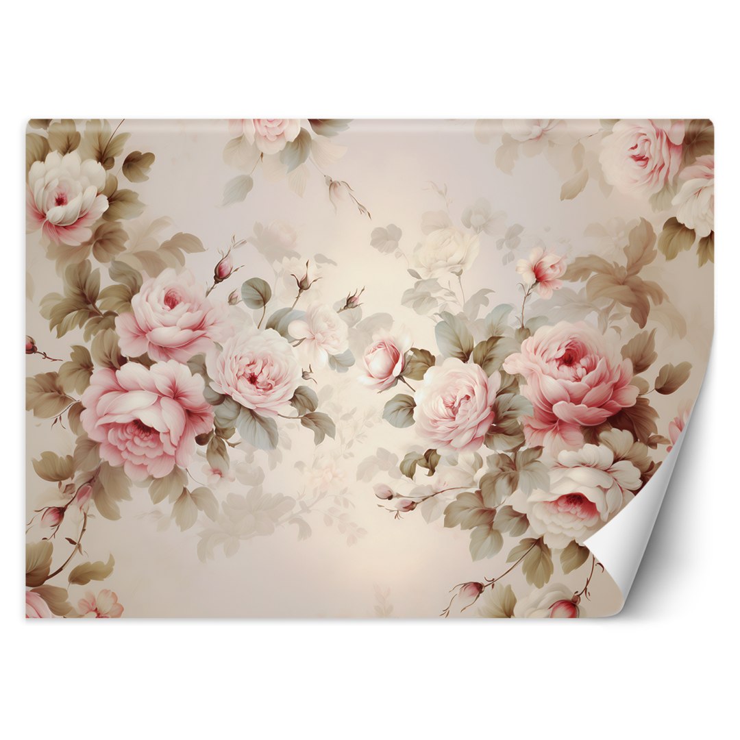 Fototapeta, Roże Shabby Chic - 250x175