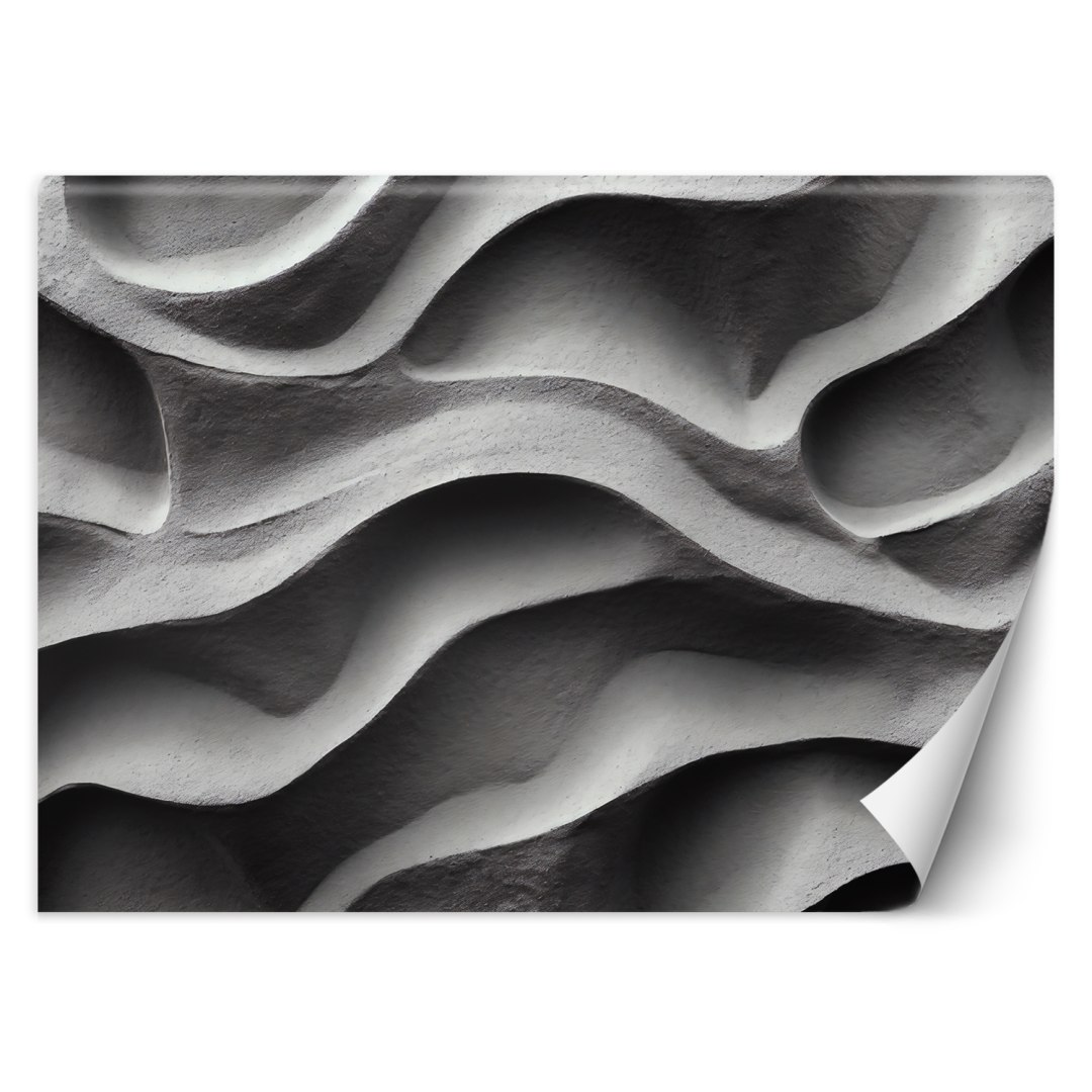 Fototapeta, Betonowe fale 3D - 150x105