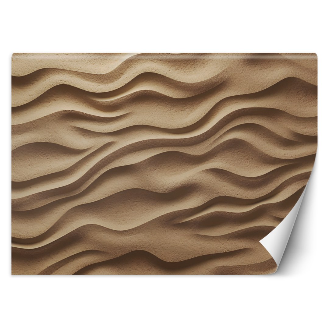Fototapeta, Fale na piasku 3D - 400x280