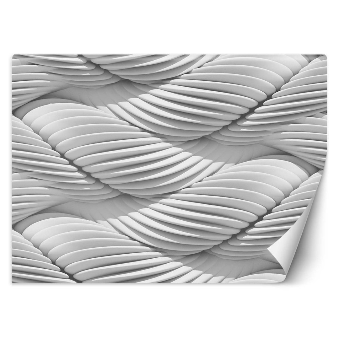Fototapeta, Fale abstrakcyjne 3D - 100x70