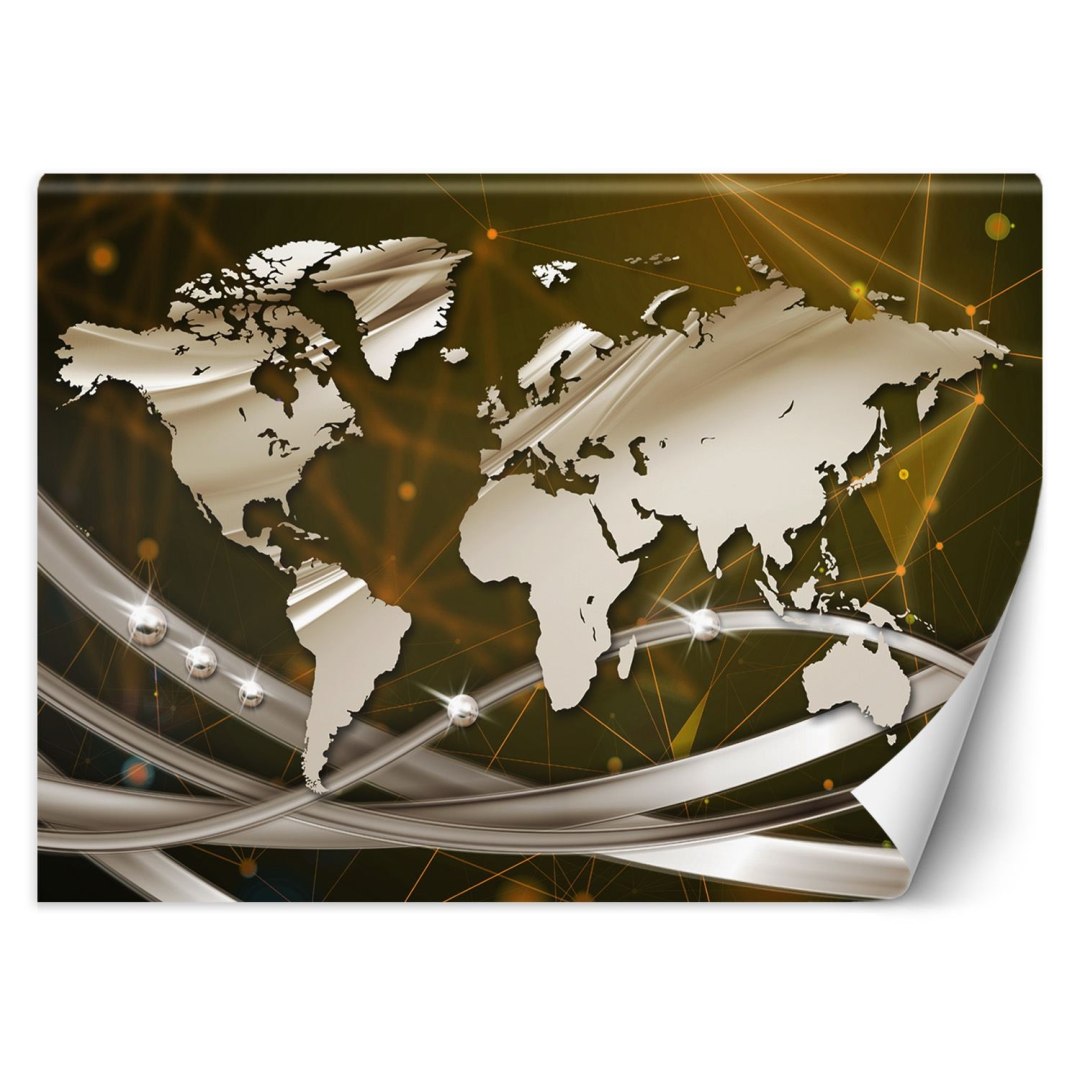 Fototapeta, Mapa świata - 400x280