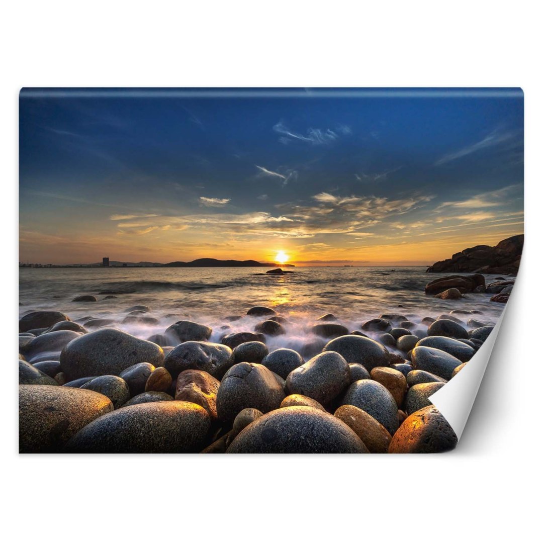 Fototapeta, Zachód słońca nad morzem - 150x105