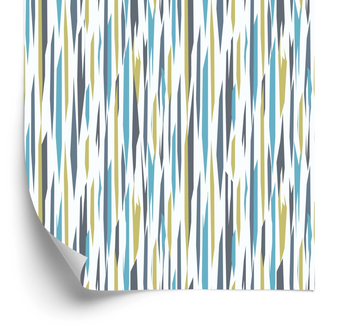 Tapeta Kolorowe Paski Retro