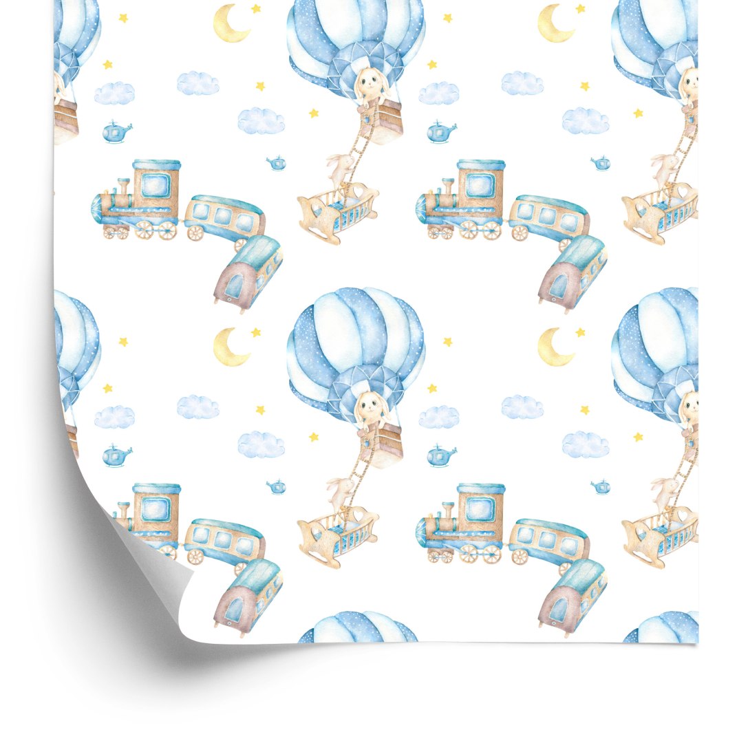Tapeta Balony Nocą
