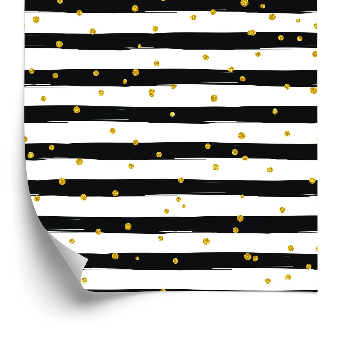 Tapeta Nowoczesna, Paski, Kropki, Do Biura, Salonu