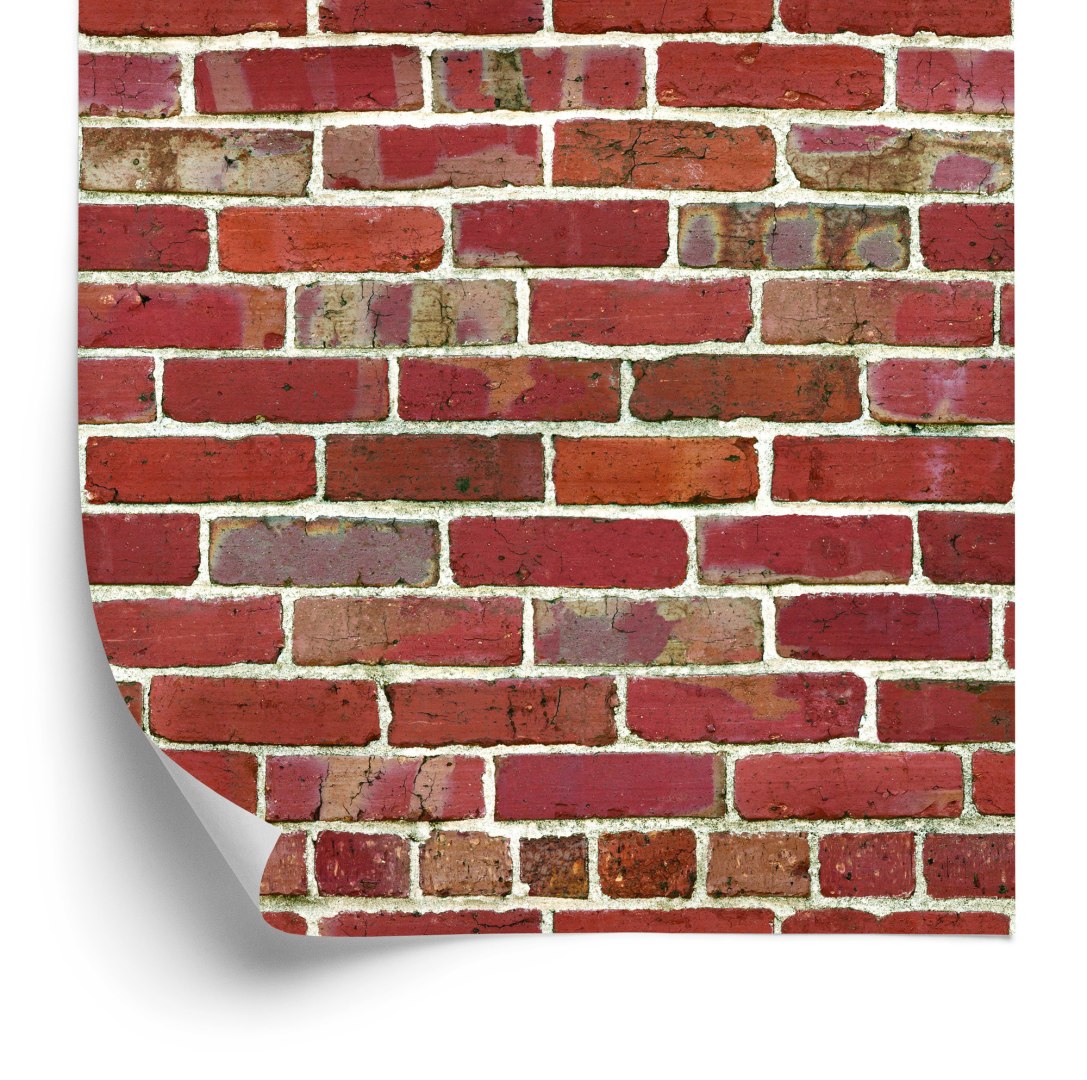 Tapeta Cegła-Mur 3D