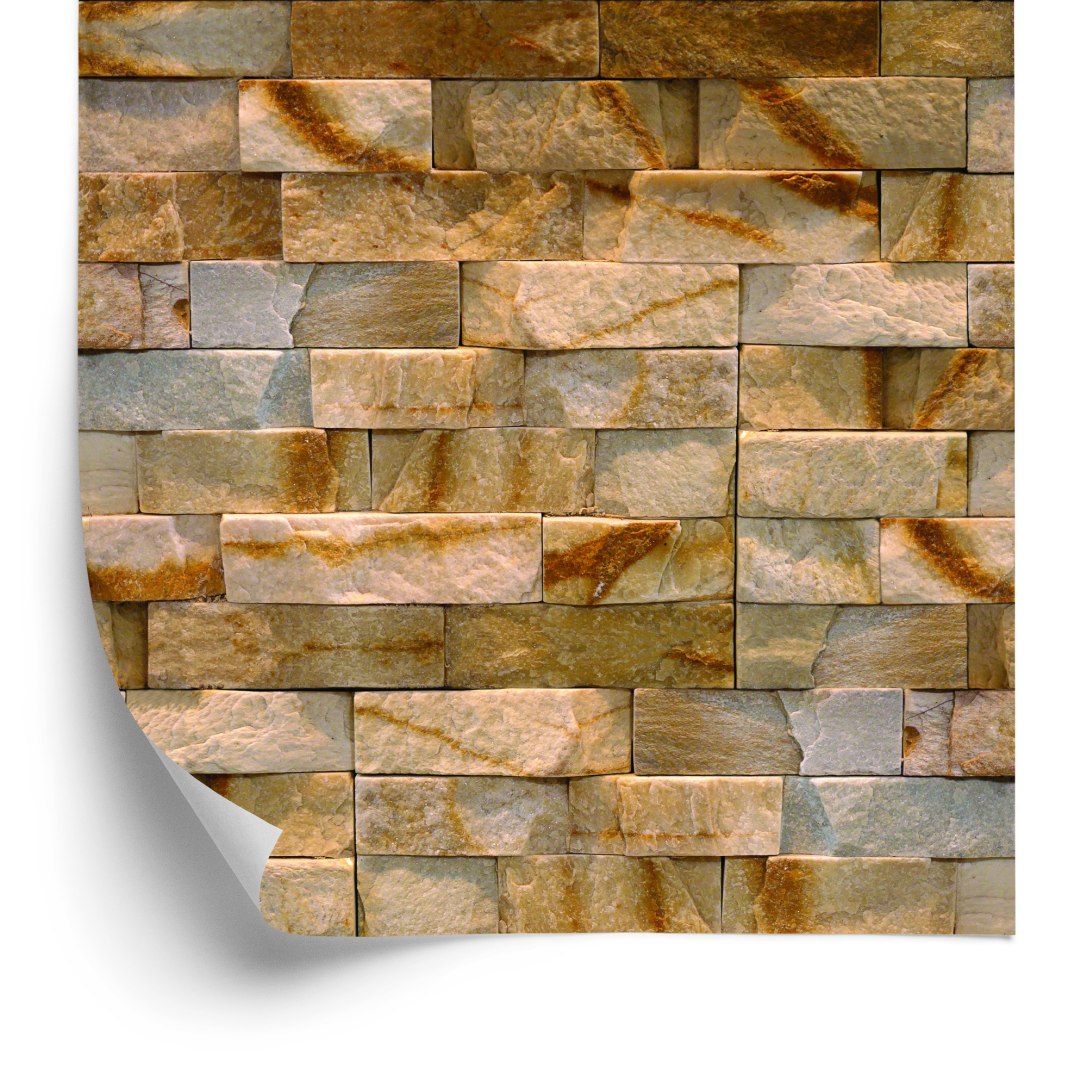 Tapeta Dekoracyjny Kamień Cegła