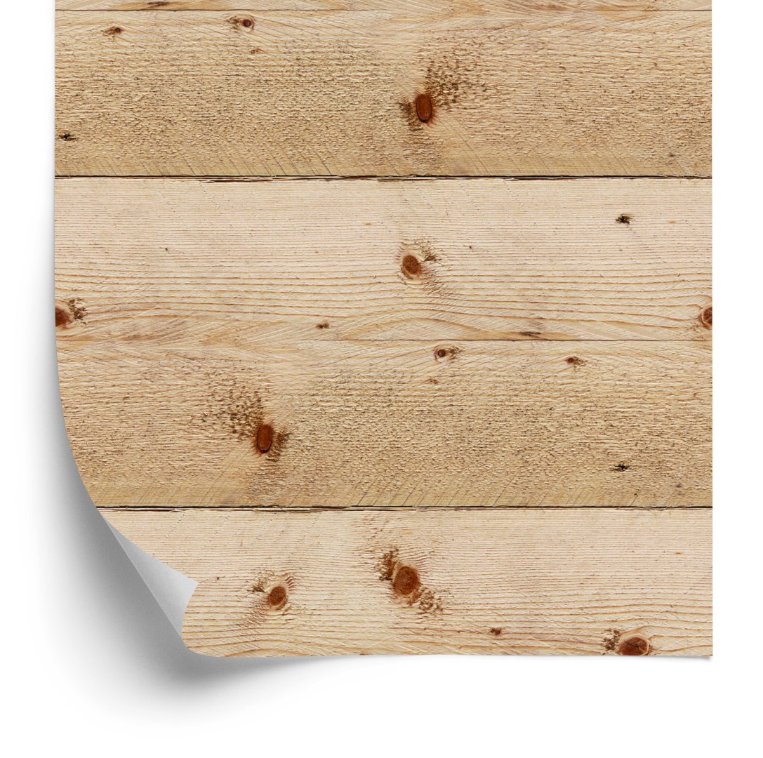 Tapeta Deski Drewniane Poziome