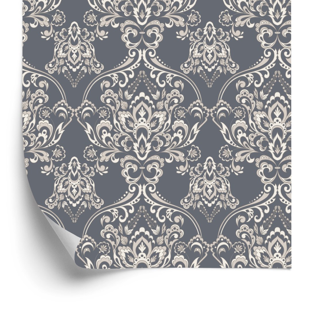 Tapeta Klasyczny Ornament Kwiatowy