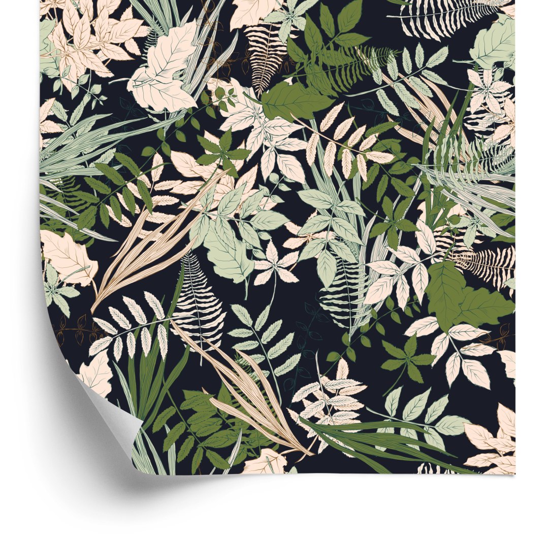 Tapeta Stylowe Kolorowe Liście