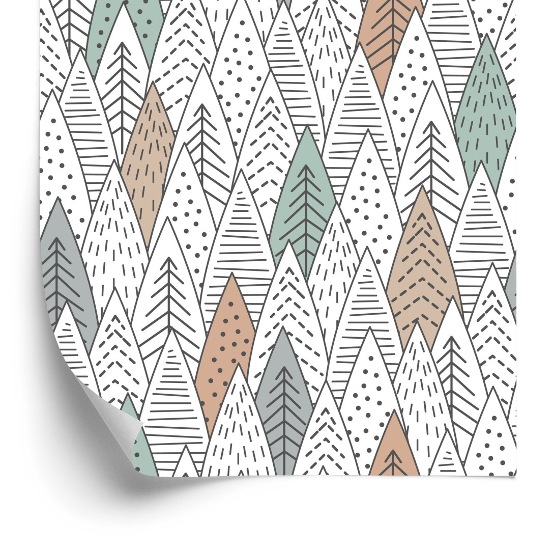 Tapeta Przyroda, Drzewa, Las Do Pokoju Dziecka