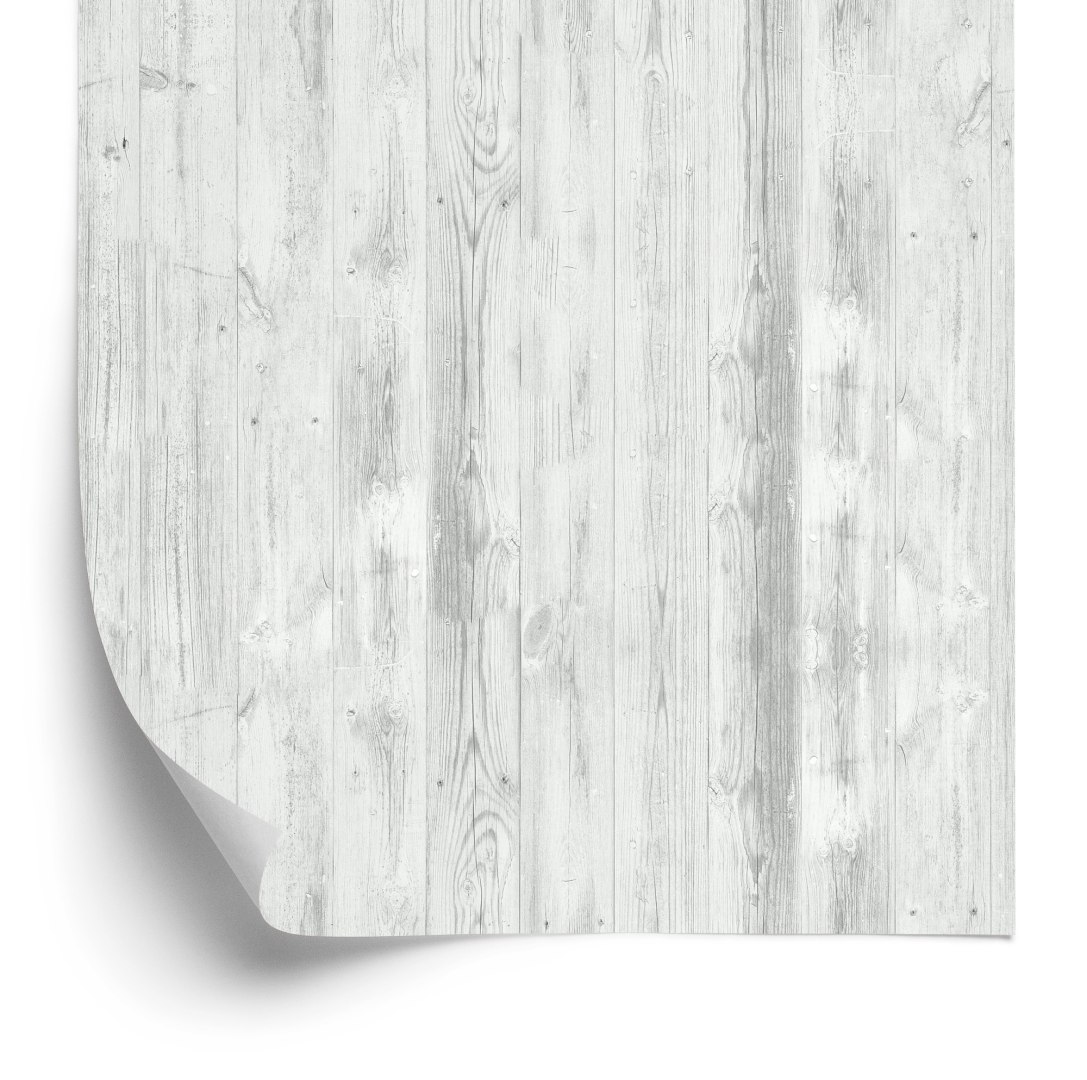 Tapeta Modne Jasne Pionowe Deski Drewniane