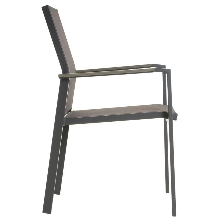 Zestaw krzeseł ogrodowych, szary, 2szt D104351