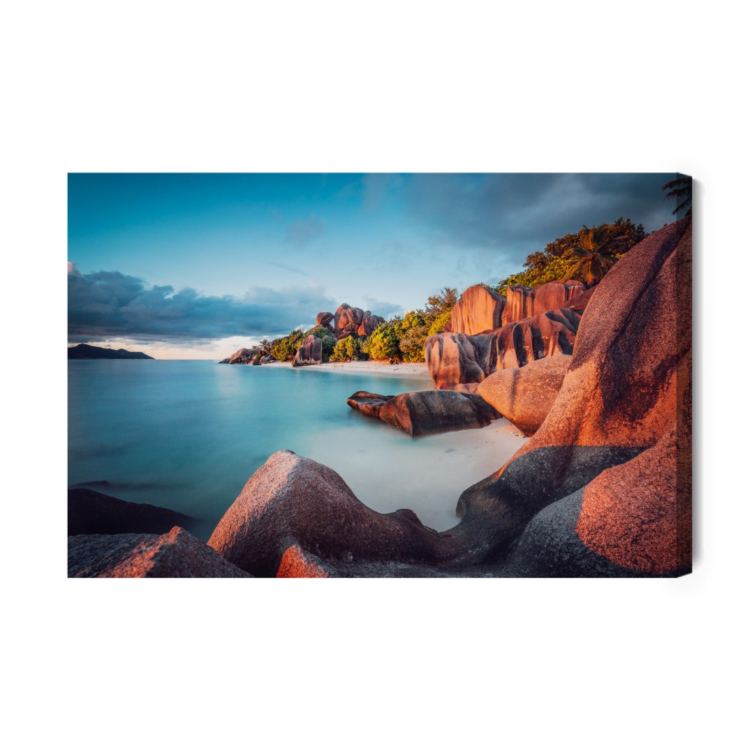 Obraz Na Płótnie Plaża Anse Source Dargent