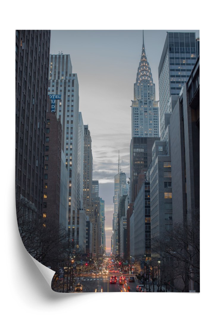 Plakat Widok Na Ulicę 42 Na Manhattanie
