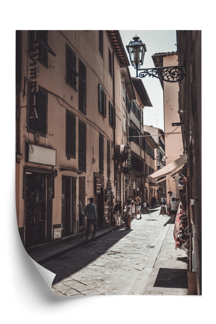 Plakat Uliczna Architektura Rzymu