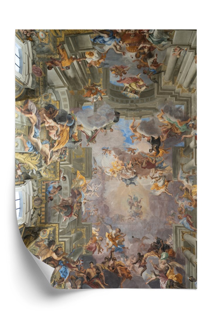 Plakat Rzymska Architektura Z Freskami