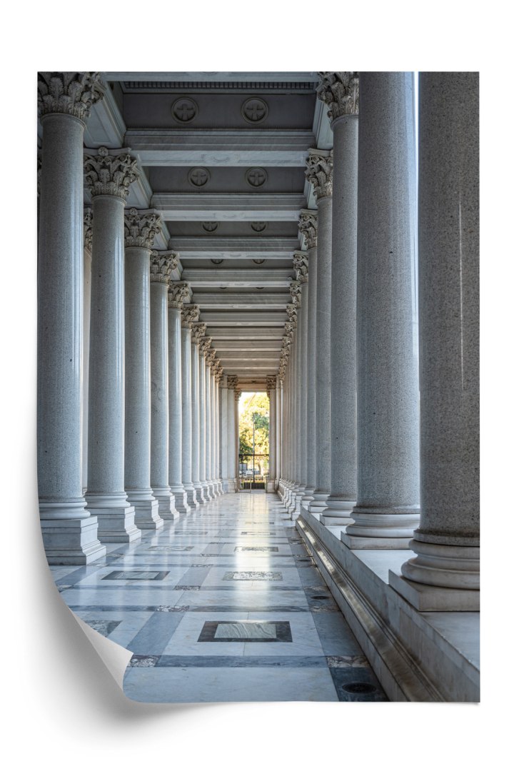 Plakat Rzymska Architektura Kolumny