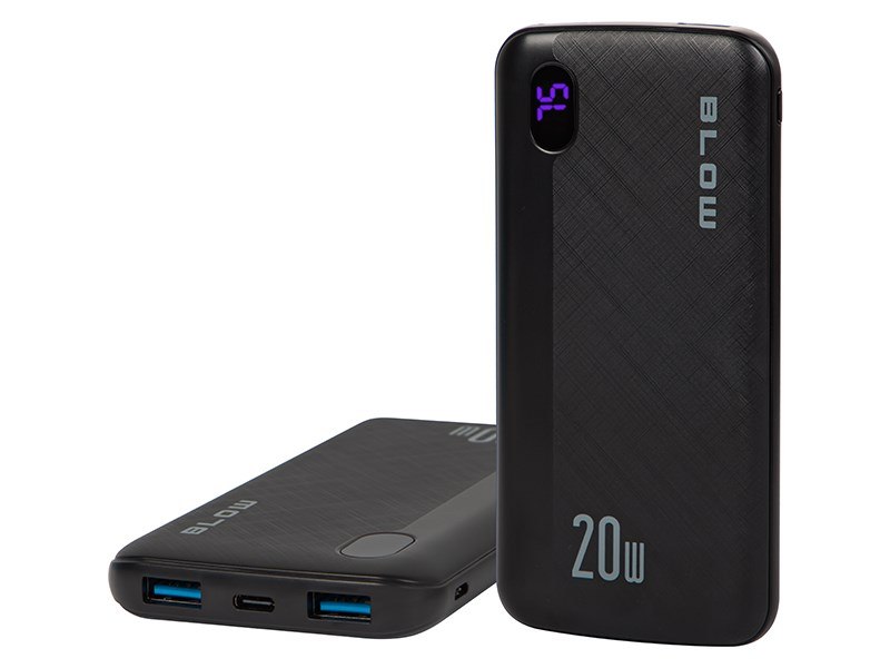 BLOW POWER BANK 10000MAH QC 20W CZARNY PB10B
