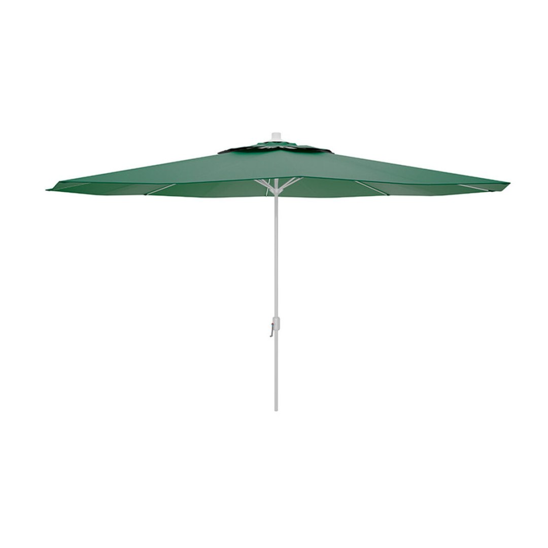 Marbueno Parasol Stalowy 8 Słupków D270cm Poliester Zielony Ogród, Basen i Taras 10188 D1400037