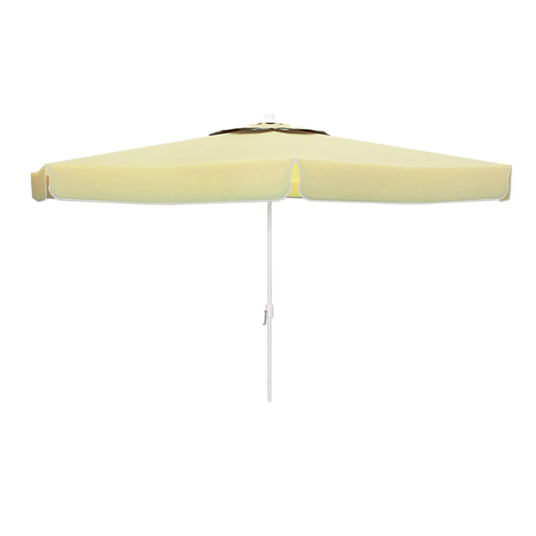 Marbueno Parasol z Aluminiowej 8 Linek D270 cm Poliester Biały Ogród, Basen i Taras 10182 D1400034