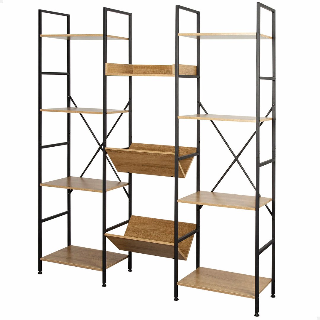 Regał Max Home Stal Melamina Płyta 125 x 150 x 27 cm