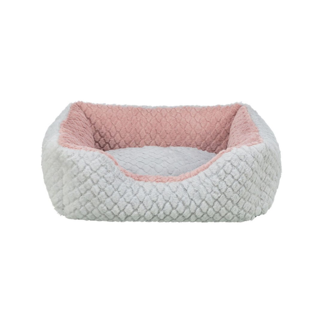 Legowisko dla psa Trixie Kaline Mio Szary Ciemny róż 65 x 50 cm