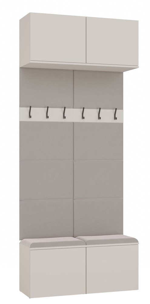 Garderoba Podwójny Wieszak HAGA II 2W KASZMIR BEŻ