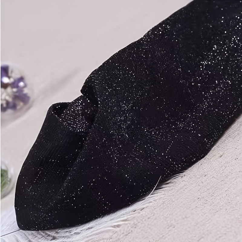 TEMU Para Damskich Modowych Błyszczących Rajstop/Legginsów w Pionowe Paski