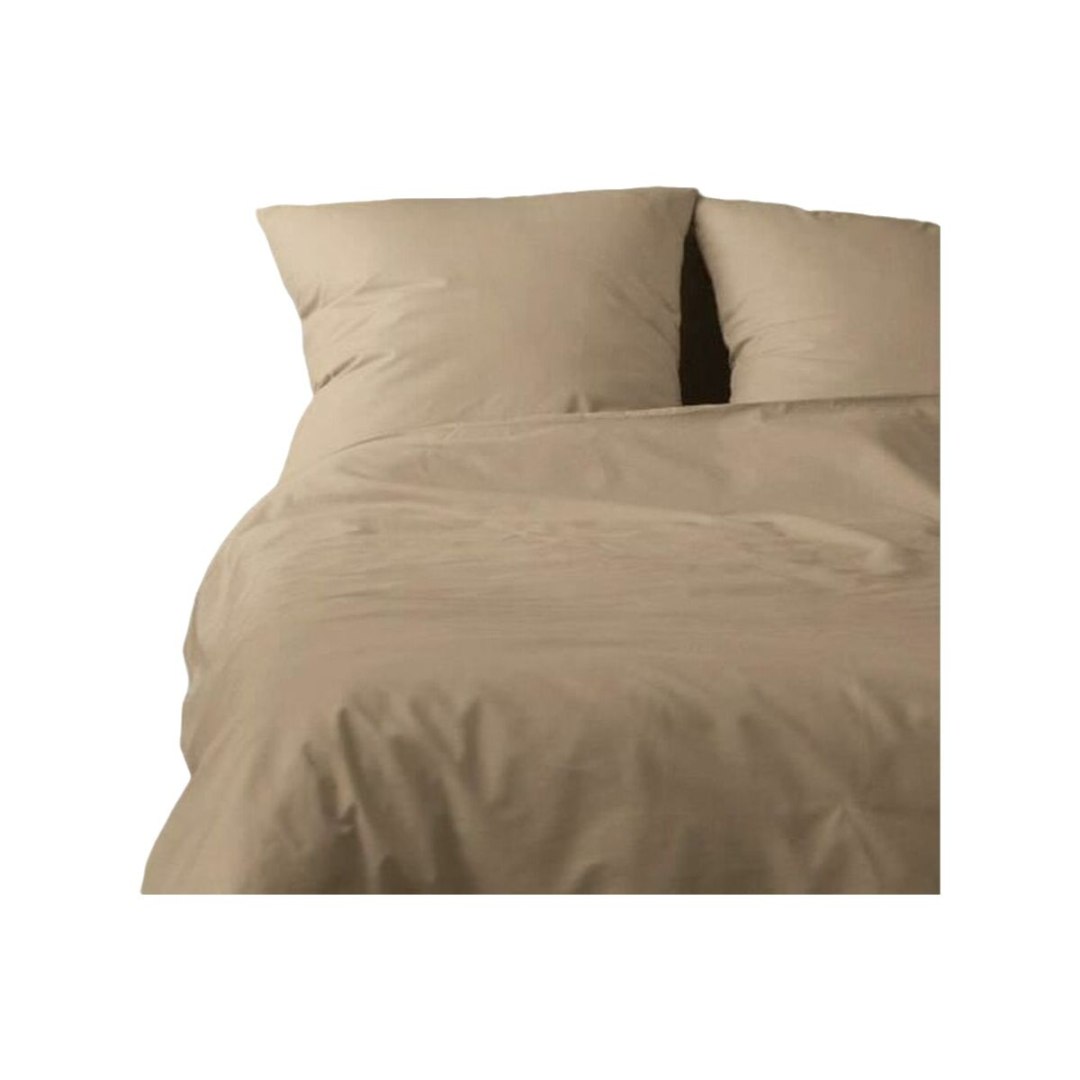 Komplet poszewek na kołdrę Beżowy Łóżko 200 3 Części