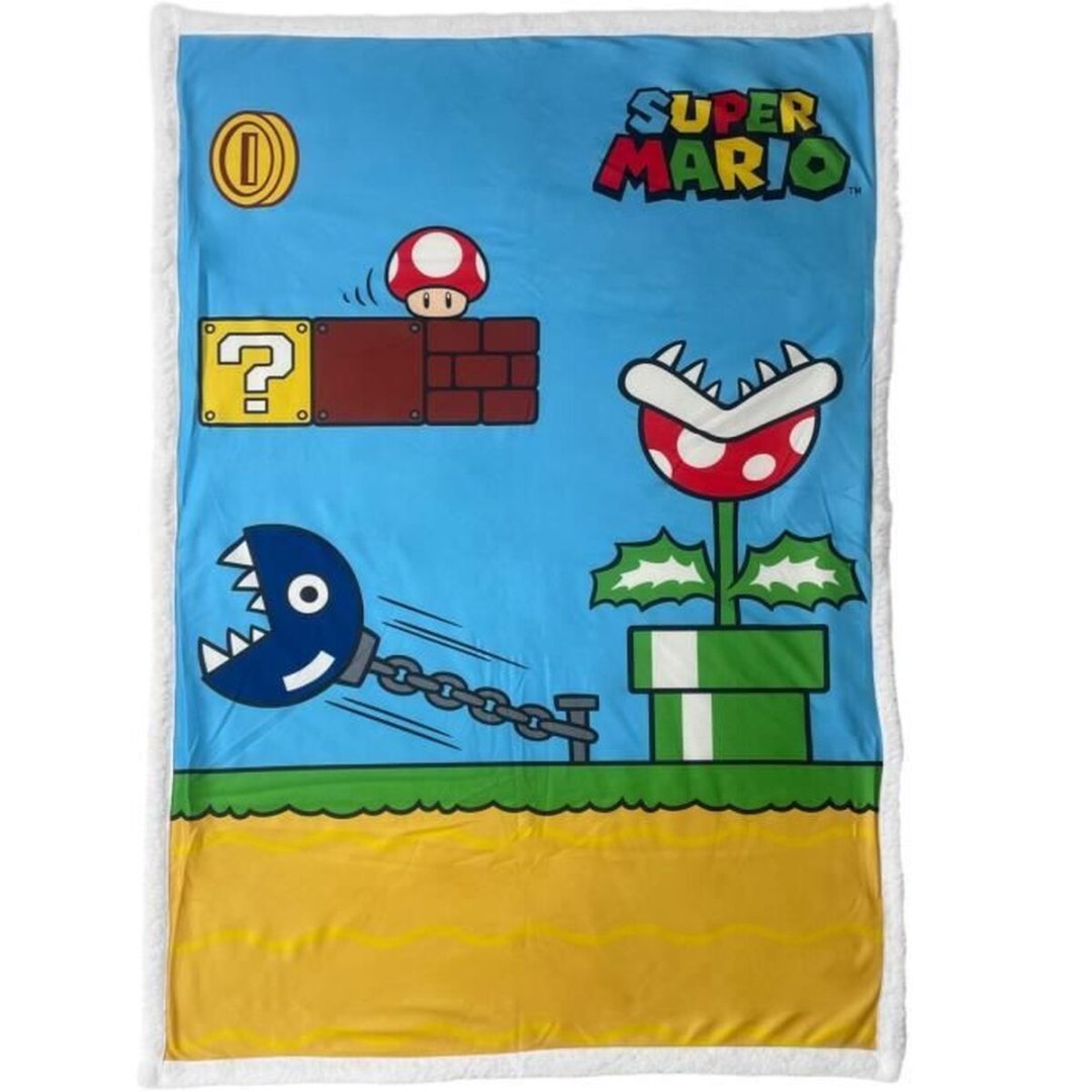 Koc Mario Bros 31 x 8 x 31 cm Wielokolorowy Szkocka krata