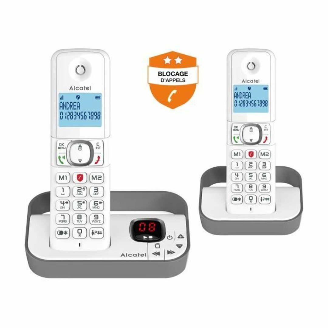 Alcatel Telefon Stacjonarny F860 Szary