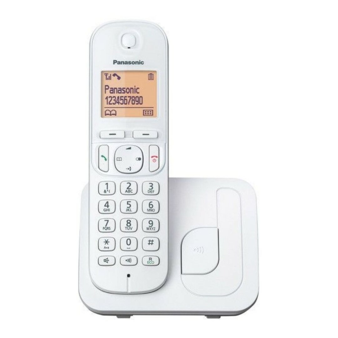 Panasonic Telefon Bezprzewodowy KX-TGC210SPW Biały Bursztyn