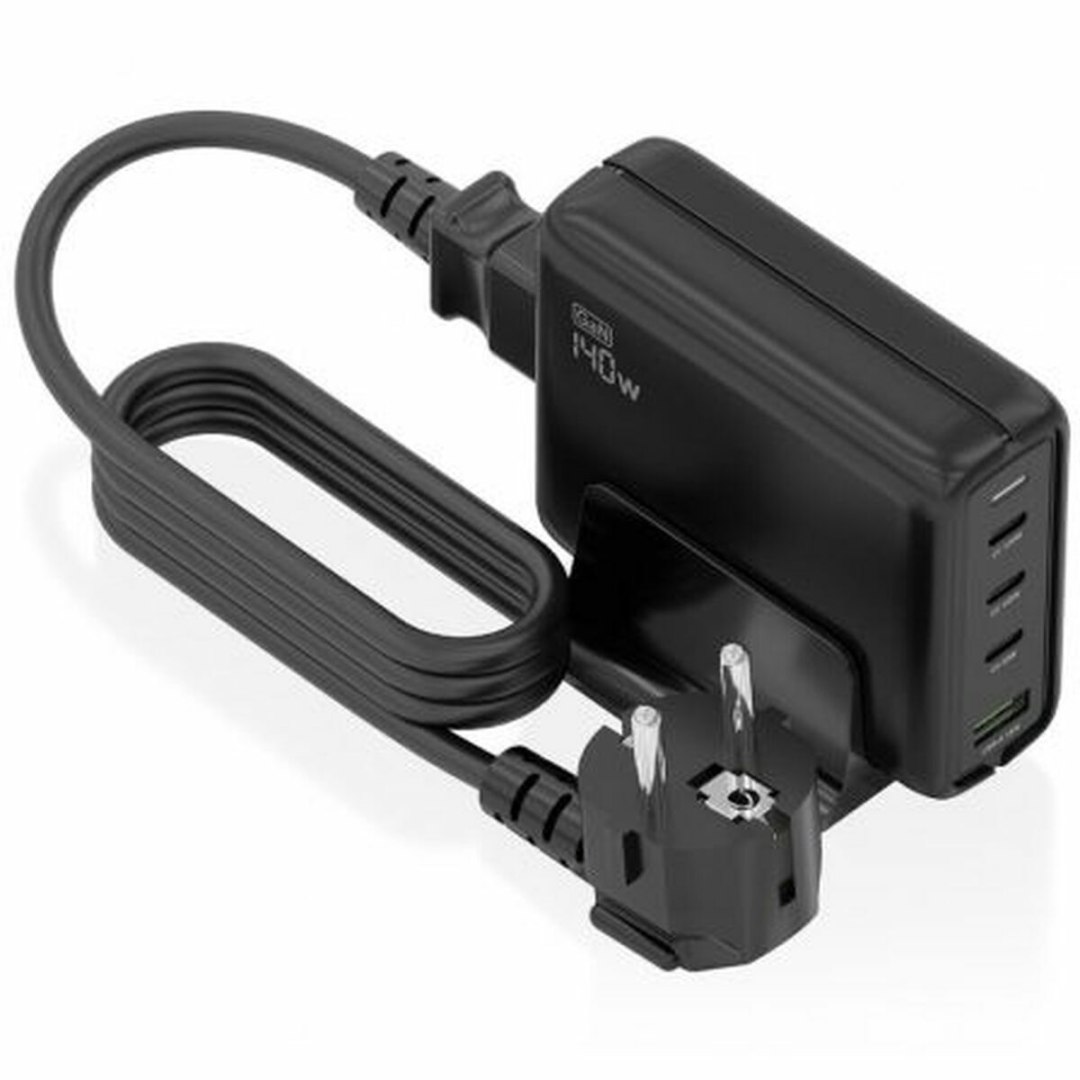 Bezprzewodowa Ładowarka Aisens ASCH-140W4P056-BK Czarny 140 W