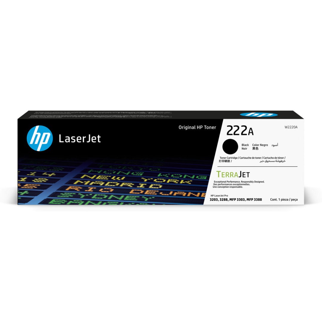 Oryginalny Wkład Atramentowy HP W2220A Czarny