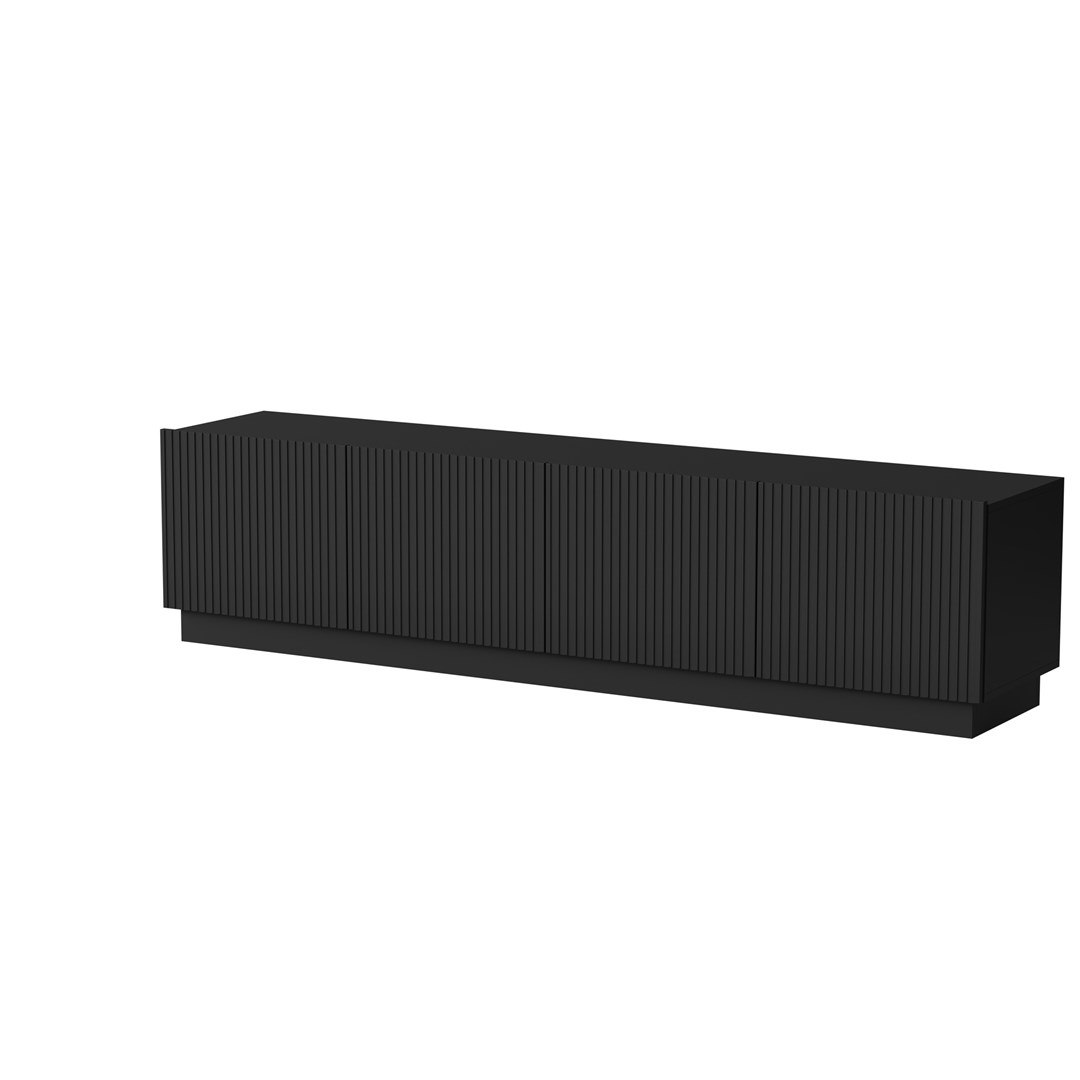 Szafka RTV LIVERTI 200x42x48 czarny